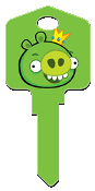 KeysRCool: Angry Pig - Green